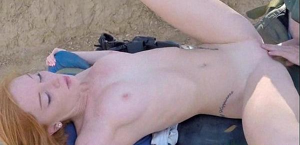  Hot redhead teen fucked by border patrol 1 3